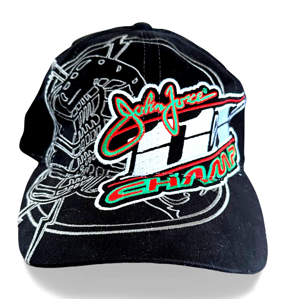 NHRA Drag Racing Champ Ball Cap Black Untouchable John Force NWT